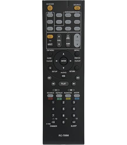 Amazon.com: Replacement Remote Control for Onkyo TX-NR737 TX-NR717